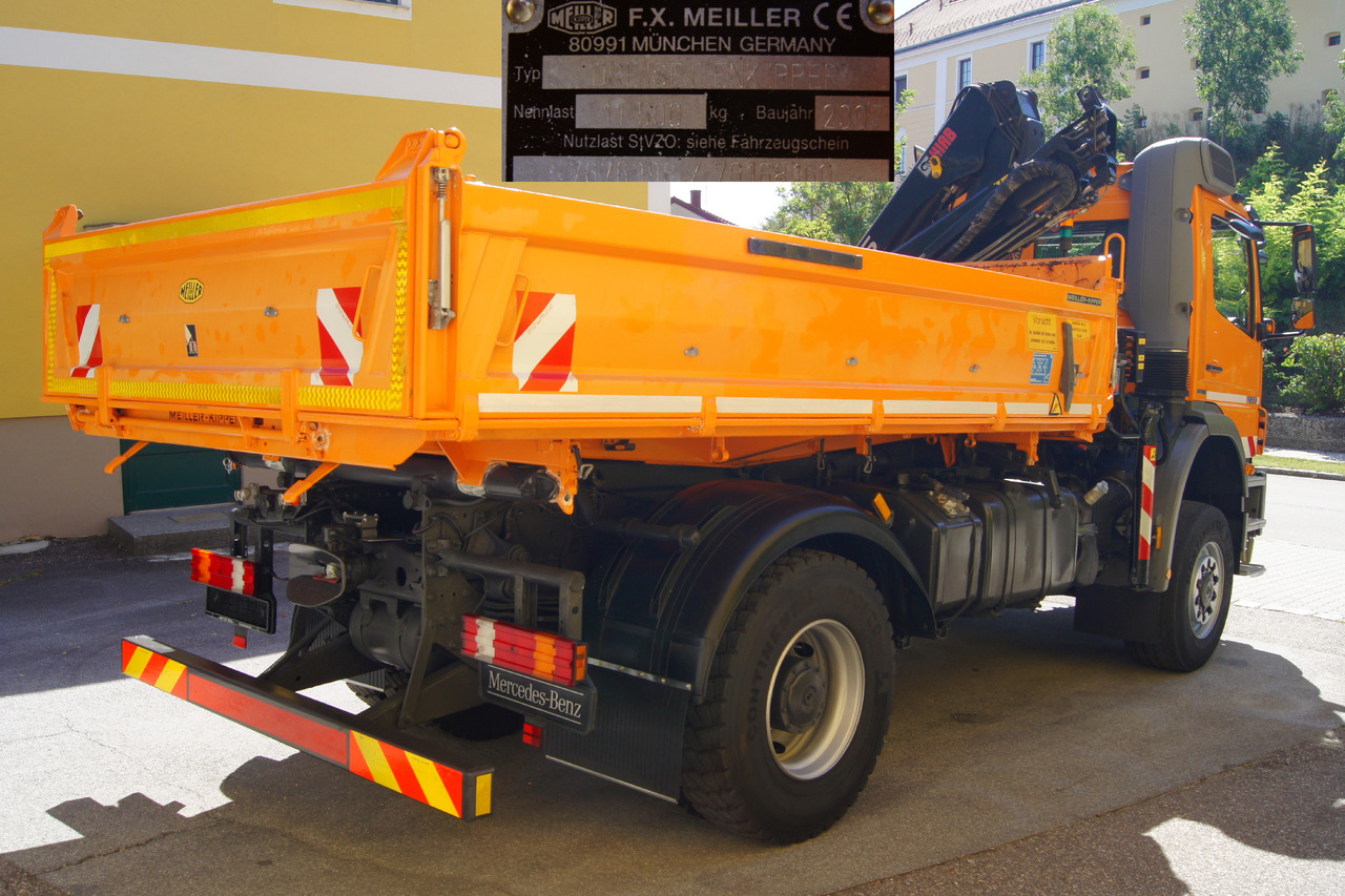 MERCEDES-BENZ AXOR 1833 4x4/TÜV/Eur4/HIAB 088/MEILLER/Winterdienst/Salzstreuer - Kraanaga veoauto: pilt 5 MERCEDES-BENZ AXOR 1833 4x4/TÜV/Eur4/HIAB 088/MEILLER/Winterdienst/Salzstreuer - Kraanaga veoauto: pilt 5