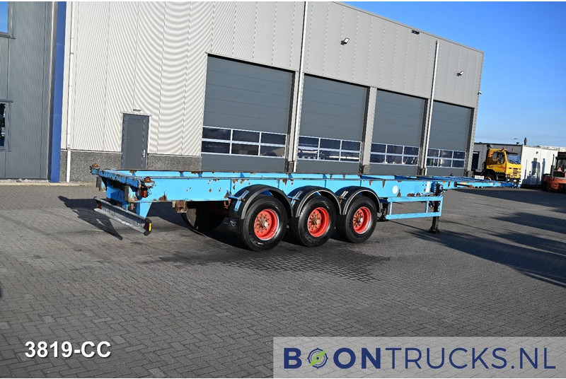 Blumhardt Cont.-Sal 40.24 E FIXXED CHASSIS | 40ft * STEEL SUSPENSION * BPW * 4560KG - Konteinerveduk/ Tõstukiga poolhaagis: pilt 1 Blumhardt Cont.-Sal 40.24 E FIXXED CHASSIS | 40ft * STEEL SUSPENSION * BPW * 4560KG - Konteinerveduk/ Tõstukiga poolhaagis: pilt 1
