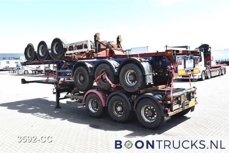 Broshuis 3 UCC 39 € 6750 STACK PRICE | 2x20-30-40-45ft HC * 2x BROSHUIS 1x NOOTEBOOM - Konteinerveduk/ Tõstukiga poolhaagis: pilt 2 Broshuis 3 UCC 39 € 6750 STACK PRICE | 2x20-30-40-45ft HC * 2x BROSHUIS 1x NOOTEBOOM - Konteinerveduk/ Tõstukiga poolhaagis: pilt 2