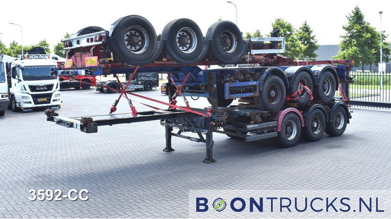 Broshuis 3 UCC 39 € 6750 STACK PRICE | 2x20-30-40-45ft HC * 2x BROSHUIS 1x NOOTEBOOM - Konteinerveduk/ Tõstukiga poolhaagis: pilt 4 Broshuis 3 UCC 39 € 6750 STACK PRICE | 2x20-30-40-45ft HC * 2x BROSHUIS 1x NOOTEBOOM - Konteinerveduk/ Tõstukiga poolhaagis: pilt 4