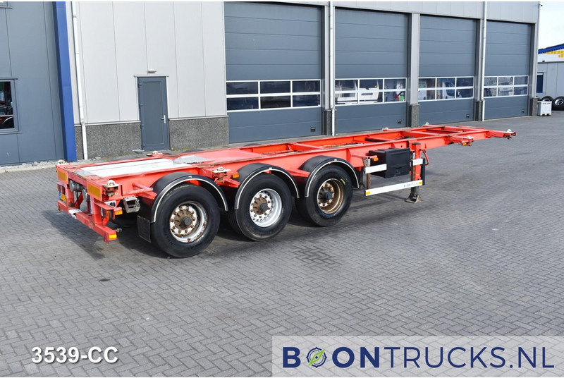 Burg BPO 12-27 CCXGX-00 TANK CHASSIS | 20-30ft * 3800 Kg * NL TRAILER - Konteinerveduk/ Tõstukiga poolhaagis: pilt 1 Burg BPO 12-27 CCXGX-00 TANK CHASSIS | 20-30ft * 3800 Kg * NL TRAILER - Konteinerveduk/ Tõstukiga poolhaagis: pilt 1