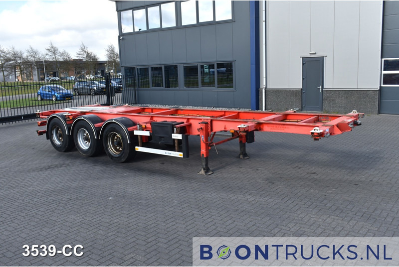 Burg BPO 12-27 CCXGX-00 TANK CHASSIS | 20-30ft * 3800 Kg * NL TRAILER - Konteinerveduk/ Tõstukiga poolhaagis: pilt 4 Burg BPO 12-27 CCXGX-00 TANK CHASSIS | 20-30ft * 3800 Kg * NL TRAILER - Konteinerveduk/ Tõstukiga poolhaagis: pilt 4