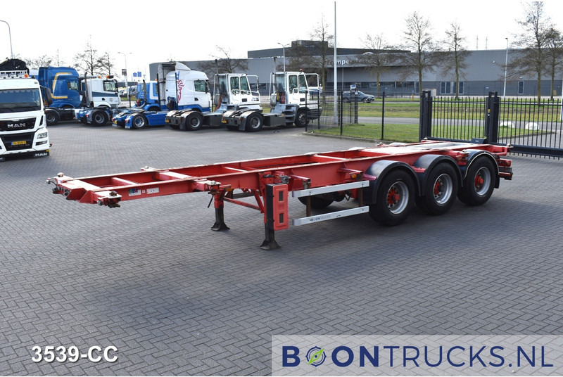 Burg BPO 12-27 CCXGX-00 TANK CHASSIS | 20-30ft * 3800 Kg * NL TRAILER - Konteinerveduk/ Tõstukiga poolhaagis: pilt 5 Burg BPO 12-27 CCXGX-00 TANK CHASSIS | 20-30ft * 3800 Kg * NL TRAILER - Konteinerveduk/ Tõstukiga poolhaagis: pilt 5