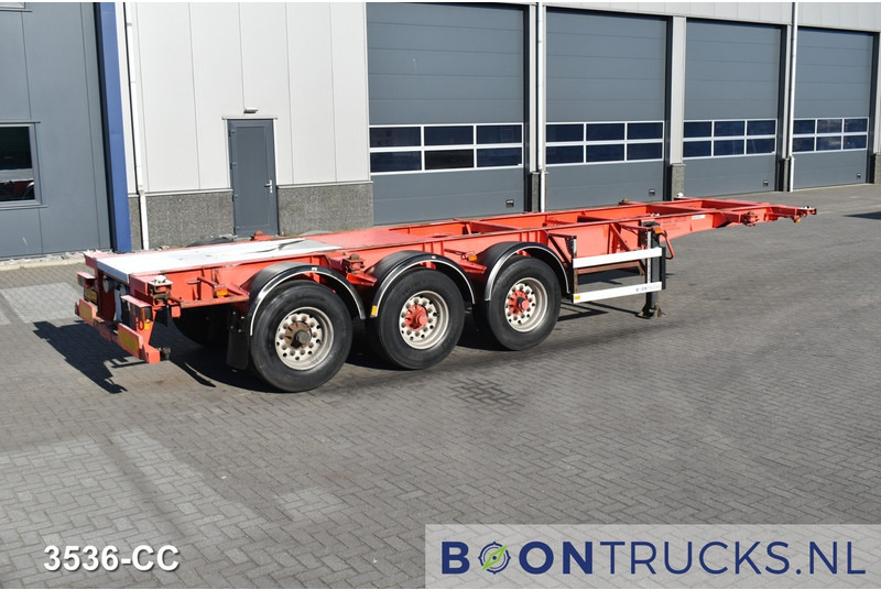 Burg BPO 12 27CDM12 TANK CHASSIS | 20-30ft * 3800 Kg * NL TRAILER - Konteinerveduk/ Tõstukiga poolhaagis: pilt 1 Burg BPO 12 27CDM12 TANK CHASSIS | 20-30ft * 3800 Kg * NL TRAILER - Konteinerveduk/ Tõstukiga poolhaagis: pilt 1