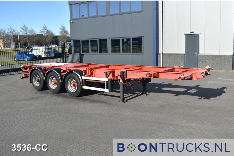 Burg BPO 12 27CDM12 TANK CHASSIS | 20-30ft * 3800 Kg * NL TRAILER - Konteinerveduk/ Tõstukiga poolhaagis: pilt 4 Burg BPO 12 27CDM12 TANK CHASSIS | 20-30ft * 3800 Kg * NL TRAILER - Konteinerveduk/ Tõstukiga poolhaagis: pilt 4