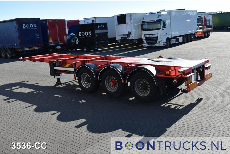 Burg BPO 12 27CDM12 TANK CHASSIS | 20-30ft * 3800 Kg * NL TRAILER - Konteinerveduk/ Tõstukiga poolhaagis: pilt 3 Burg BPO 12 27CDM12 TANK CHASSIS | 20-30ft * 3800 Kg * NL TRAILER - Konteinerveduk/ Tõstukiga poolhaagis: pilt 3