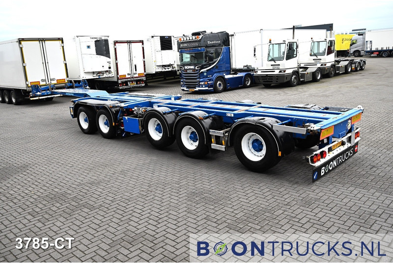 D-Tec CT-60-05D | 2x20-30-40-45ft HC * 3x STEERING * 4x LIFT AXLE * NL TRAILER - Konteinerveduk/ Tõstukiga poolhaagis: pilt 3 D-Tec CT-60-05D | 2x20-30-40-45ft HC * 3x STEERING * 4x LIFT AXLE * NL TRAILER - Konteinerveduk/ Tõstukiga poolhaagis: pilt 3