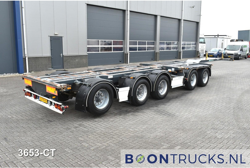 D-Tec CT-60-05D COMBITRAILER | 2x20-30-40-45ft HC * 3x STEERING * 3x LIFT AXLE * NL TRAILER - Konteinerveduk/ Tõstukiga poolhaagis: pilt 1 D-Tec CT-60-05D COMBITRAILER | 2x20-30-40-45ft HC * 3x STEERING * 3x LIFT AXLE * NL TRAILER - Konteinerveduk/ Tõstukiga poolhaagis: pilt 1