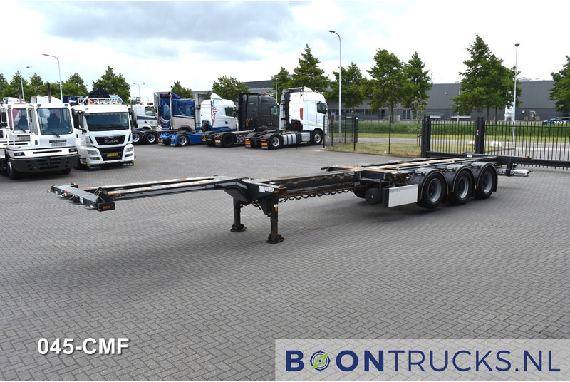 D-Tec FLEXITRAILER | 2x20-30-40-45ft HC * 2x EXTENDABLE * LIFT AXLE * NL TRAILER - Konteinerveduk/ Tõstukiga poolhaagis: pilt 5 D-Tec FLEXITRAILER | 2x20-30-40-45ft HC * 2x EXTENDABLE * LIFT AXLE * NL TRAILER - Konteinerveduk/ Tõstukiga poolhaagis: pilt 5