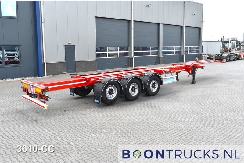 D-Tec FLEXITRAILER | 2x20-30-40-45ft HC * 2x LIFT AXLE * 2x EXTENDABLE * DISC BRAKES - Konteinerveduk/ Tõstukiga poolhaagis: pilt 2 D-Tec FLEXITRAILER | 2x20-30-40-45ft HC * 2x LIFT AXLE * 2x EXTENDABLE * DISC BRAKES - Konteinerveduk/ Tõstukiga poolhaagis: pilt 2