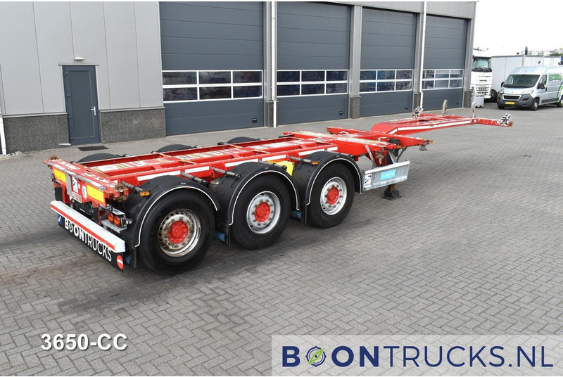 D-Tec FLEXITRAILER | 2x20-30-40-45ft HC * 2x LIFT AXLE * 2x EXTENDABLE * MOT 11-2025 - Konteinerveduk/ Tõstukiga poolhaagis: pilt 1 D-Tec FLEXITRAILER | 2x20-30-40-45ft HC * 2x LIFT AXLE * 2x EXTENDABLE * MOT 11-2025 - Konteinerveduk/ Tõstukiga poolhaagis: pilt 1