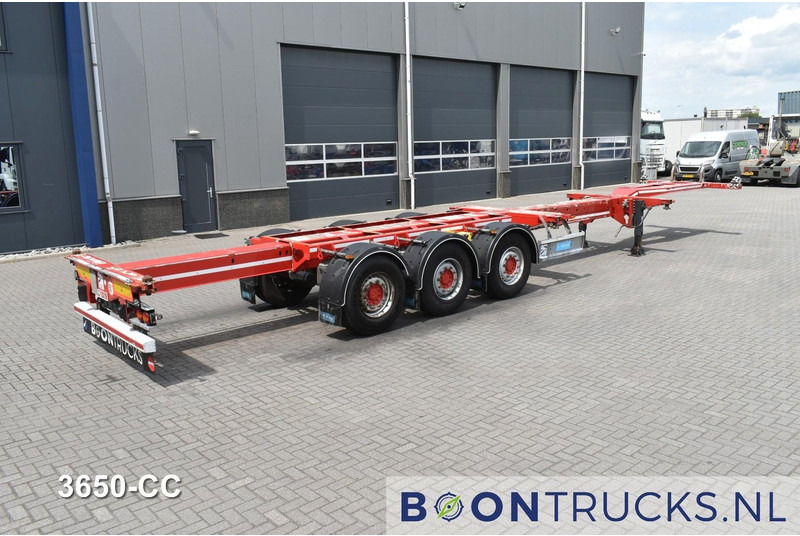 D-Tec FLEXITRAILER | 2x20-30-40-45ft HC * 2x LIFT AXLE * 2x EXTENDABLE * MOT 11-2025 - Konteinerveduk/ Tõstukiga poolhaagis: pilt 2 D-Tec FLEXITRAILER | 2x20-30-40-45ft HC * 2x LIFT AXLE * 2x EXTENDABLE * MOT 11-2025 - Konteinerveduk/ Tõstukiga poolhaagis: pilt 2