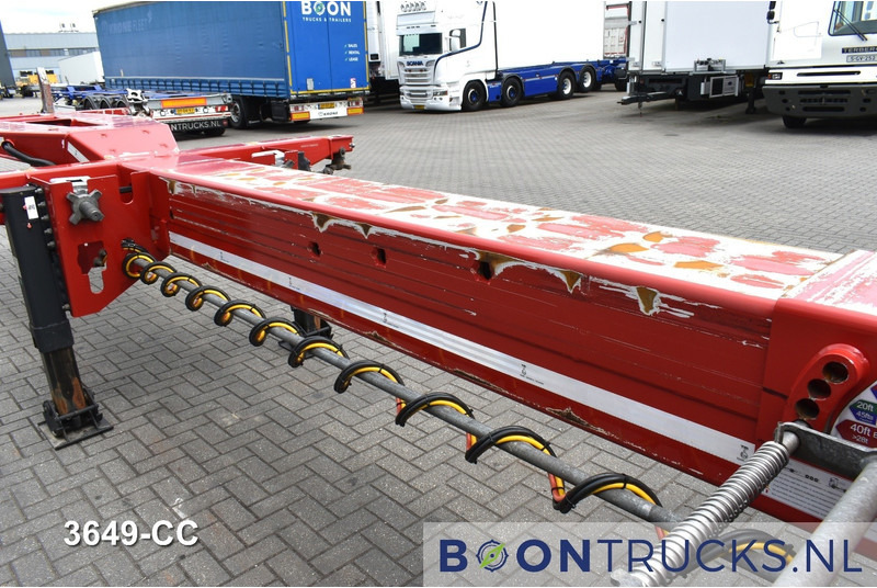 D-Tec FLEXITRAILER | 2x20-30-40-45ft HC * 2x LIFT AXLE * 2x EXTENDABLE * NL TRAILER * APK 09-2026 liising D-Tec FLEXITRAILER | 2x20-30-40-45ft HC * 2x LIFT AXLE * 2x EXTENDABLE * NL TRAILER * APK 09-2026: pilt 10