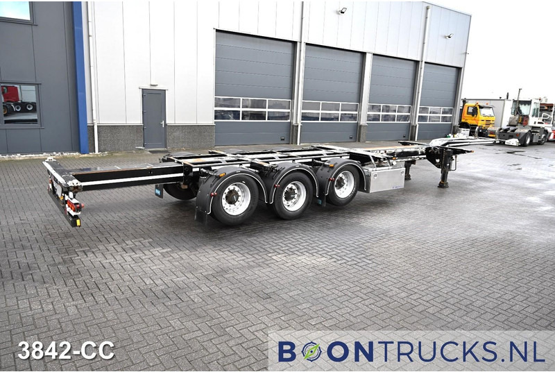 D-Tec FLEXITRAILER | 2x20-30-40-45ft HC * 2x LIFT AXLE * 3x EXTENDABLE * ADR * APK 10-2026 * NL TRAILER - Konteinerveduk/ Tõstukiga poolhaagis: pilt 2 D-Tec FLEXITRAILER | 2x20-30-40-45ft HC * 2x LIFT AXLE * 3x EXTENDABLE * ADR * APK 10-2026 * NL TRAILER - Konteinerveduk/ Tõstukiga poolhaagis: pilt 2