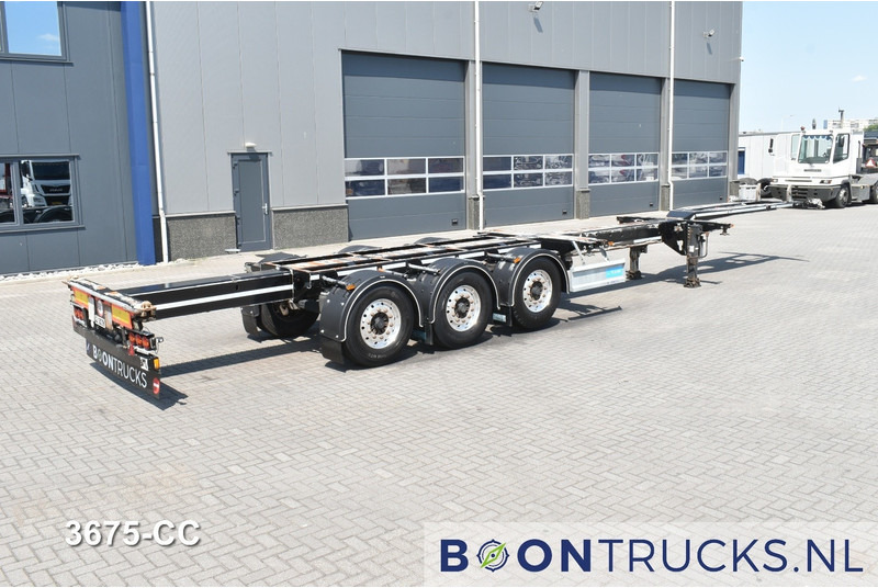 D-Tec FLEXITRAILER | 2x20-30-40-45ft HC * BPW / DISC * ALCOA * 3x EXTENDABLE - Konteinerveduk/ Tõstukiga poolhaagis: pilt 2 D-Tec FLEXITRAILER | 2x20-30-40-45ft HC * BPW / DISC * ALCOA * 3x EXTENDABLE - Konteinerveduk/ Tõstukiga poolhaagis: pilt 2