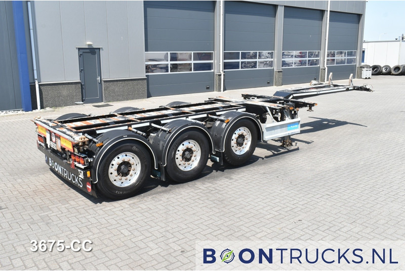 D-Tec FLEXITRAILER | 2x20-30-40-45ft HC * BPW / DISC * ALCOA * 3x EXTENDABLE - Konteinerveduk/ Tõstukiga poolhaagis: pilt 1 D-Tec FLEXITRAILER | 2x20-30-40-45ft HC * BPW / DISC * ALCOA * 3x EXTENDABLE - Konteinerveduk/ Tõstukiga poolhaagis: pilt 1