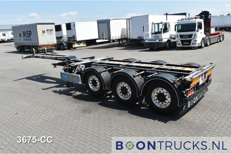 D-Tec FLEXITRAILER | 2x20-30-40-45ft HC * BPW / DISC * ALCOA * 3x EXTENDABLE - Konteinerveduk/ Tõstukiga poolhaagis: pilt 3 D-Tec FLEXITRAILER | 2x20-30-40-45ft HC * BPW / DISC * ALCOA * 3x EXTENDABLE - Konteinerveduk/ Tõstukiga poolhaagis: pilt 3