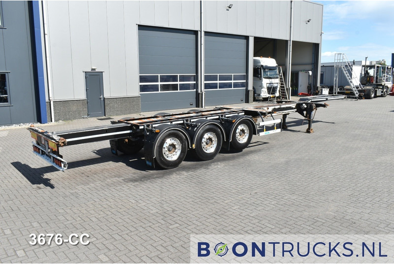 D-Tec FLEXITRAILER | 2x20-30-40-45ft HC * MB / DISC * ALCOA * 2x EXTENDABLE - Konteinerveduk/ Tõstukiga poolhaagis: pilt 2 D-Tec FLEXITRAILER | 2x20-30-40-45ft HC * MB / DISC * ALCOA * 2x EXTENDABLE - Konteinerveduk/ Tõstukiga poolhaagis: pilt 2