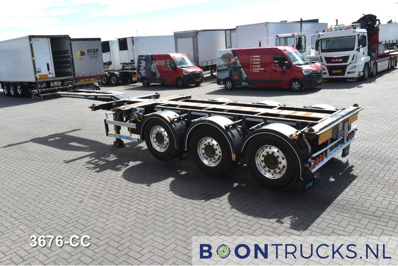 D-Tec FLEXITRAILER | 2x20-30-40-45ft HC * MB / DISC * ALCOA * 2x EXTENDABLE - Konteinerveduk/ Tõstukiga poolhaagis: pilt 3 D-Tec FLEXITRAILER | 2x20-30-40-45ft HC * MB / DISC * ALCOA * 2x EXTENDABLE - Konteinerveduk/ Tõstukiga poolhaagis: pilt 3