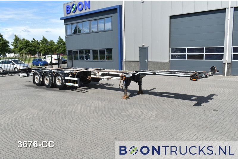 D-Tec FLEXITRAILER | 2x20-30-40-45ft HC * MB / DISC * ALCOA * 2x EXTENDABLE - Konteinerveduk/ Tõstukiga poolhaagis: pilt 4 D-Tec FLEXITRAILER | 2x20-30-40-45ft HC * MB / DISC * ALCOA * 2x EXTENDABLE - Konteinerveduk/ Tõstukiga poolhaagis: pilt 4