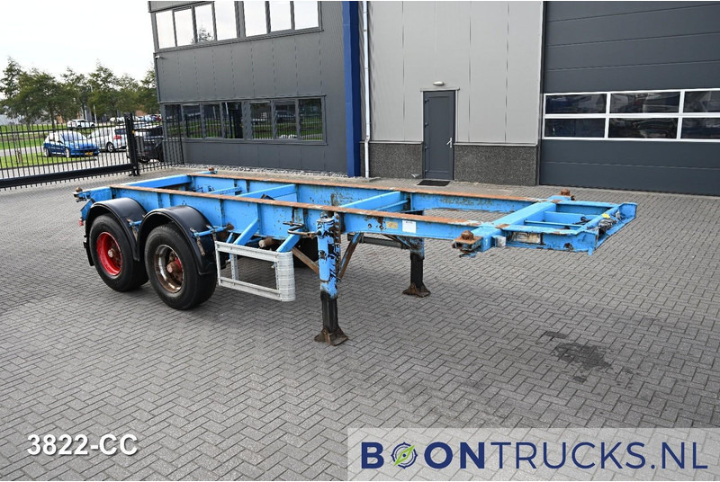 KOHLER CS 20/2 CHASSIS | 20ft * STEEL SUSPENSION * BPW / DRUM * 9x AVAILABLE - Konteinerveduk/ Tõstukiga poolhaagis: pilt 3 KOHLER CS 20/2 CHASSIS | 20ft * STEEL SUSPENSION * BPW / DRUM * 9x AVAILABLE - Konteinerveduk/ Tõstukiga poolhaagis: pilt 3