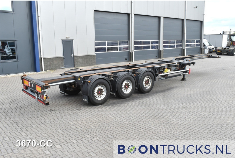 Kögel PORT 40 SIMPLEX 20 | 2x20-30-40ft HC * LIFT AXLE * SAF / DISC * EXTENDABLE REAR * MOT 02-2026 - Konteinerveduk/ Tõstukiga poolhaagis: pilt 2 Kögel PORT 40 SIMPLEX 20 | 2x20-30-40ft HC * LIFT AXLE * SAF / DISC * EXTENDABLE REAR * MOT 02-2026 - Konteinerveduk/ Tõstukiga poolhaagis: pilt 2