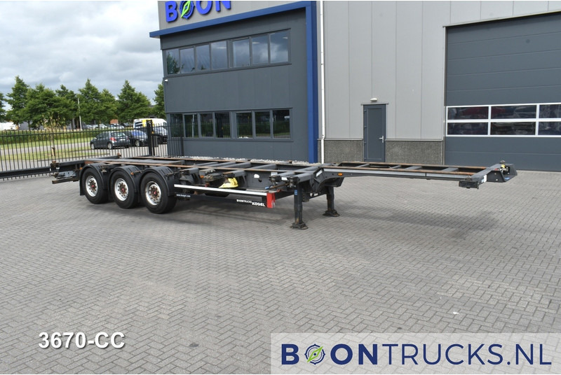 Kögel PORT 40 SIMPLEX 20 | 2x20-30-40ft HC * LIFT AXLE * SAF / DISC * EXTENDABLE REAR * MOT 02-2026 - Konteinerveduk/ Tõstukiga poolhaagis: pilt 4 Kögel PORT 40 SIMPLEX 20 | 2x20-30-40ft HC * LIFT AXLE * SAF / DISC * EXTENDABLE REAR * MOT 02-2026 - Konteinerveduk/ Tõstukiga poolhaagis: pilt 4