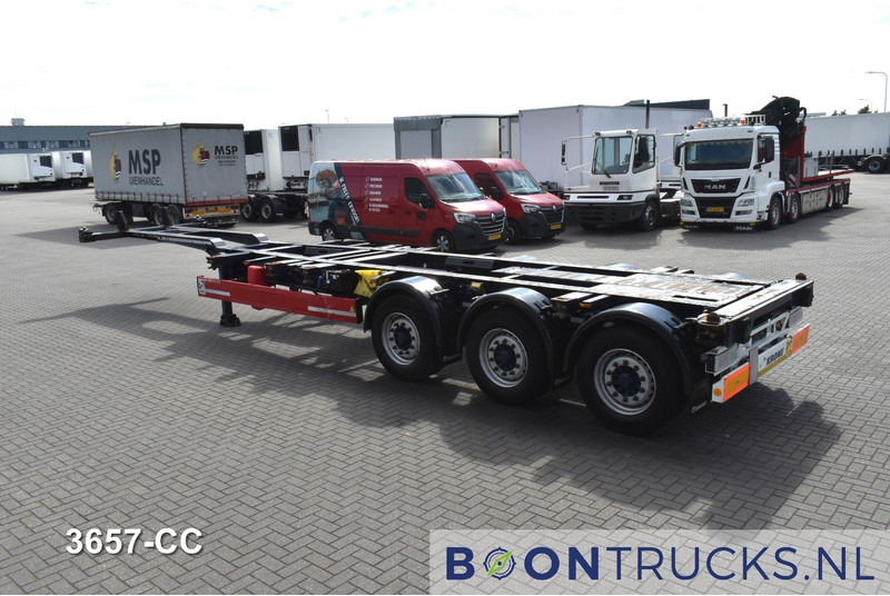 Krone SD BOX LINER | 2x20-40-45ft HC * LIFT AXLE * BPW/DISC * EXTENDABLE REAR * 10x AVAILABLE - Konteinerveduk/ Tõstukiga poolhaagis: pilt 3 Krone SD BOX LINER | 2x20-40-45ft HC * LIFT AXLE * BPW/DISC * EXTENDABLE REAR * 10x AVAILABLE - Konteinerveduk/ Tõstukiga poolhaagis: pilt 3