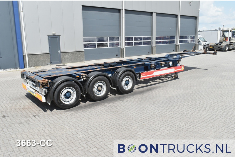Krone SD BOX LINER | 2x20-40-45ft HC * LIFTACHSE * BPW/SCHEIBE * HECKSCHIEBER * 9x VERFÜGBAR - Konteinerveduk/ Tõstukiga poolhaagis: pilt 1 Krone SD BOX LINER | 2x20-40-45ft HC * LIFTACHSE * BPW/SCHEIBE * HECKSCHIEBER * 9x VERFÜGBAR - Konteinerveduk/ Tõstukiga poolhaagis: pilt 1