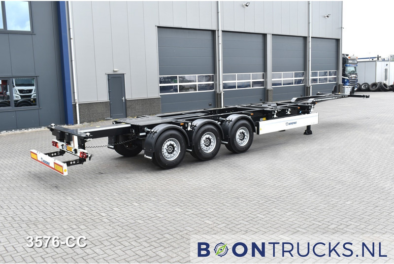 Krone SD BOX LINER NEW / UNREGISTERED | 2x20-40-45ft * LIFT AXLE * DISC BRAKES - Konteinerveduk/ Tõstukiga poolhaagis: pilt 2 Krone SD BOX LINER NEW / UNREGISTERED | 2x20-40-45ft * LIFT AXLE * DISC BRAKES - Konteinerveduk/ Tõstukiga poolhaagis: pilt 2