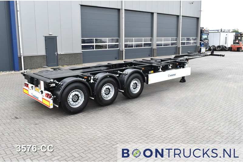 Krone SD BOX LINER NEW / UNREGISTERED | 2x20-40-45ft * LIFT AXLE * DISC BRAKES - Konteinerveduk/ Tõstukiga poolhaagis: pilt 1 Krone SD BOX LINER NEW / UNREGISTERED | 2x20-40-45ft * LIFT AXLE * DISC BRAKES - Konteinerveduk/ Tõstukiga poolhaagis: pilt 1