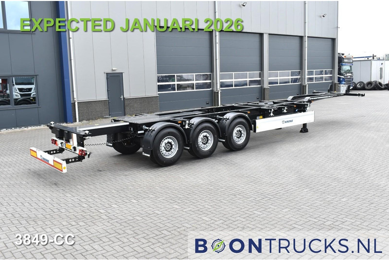 Krone SD BOX LINER NEW / UNREGISTERED | 2x20-40-45ft * LIFT AXLE * DISC BRAKES - Konteinerveduk/ Tõstukiga poolhaagis: pilt 2 Krone SD BOX LINER NEW / UNREGISTERED | 2x20-40-45ft * LIFT AXLE * DISC BRAKES - Konteinerveduk/ Tõstukiga poolhaagis: pilt 2