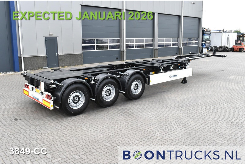 Krone SD BOX LINER NEW / UNREGISTERED | 2x20-40-45ft * LIFT AXLE * DISC BRAKES - Konteinerveduk/ Tõstukiga poolhaagis: pilt 1 Krone SD BOX LINER NEW / UNREGISTERED | 2x20-40-45ft * LIFT AXLE * DISC BRAKES - Konteinerveduk/ Tõstukiga poolhaagis: pilt 1