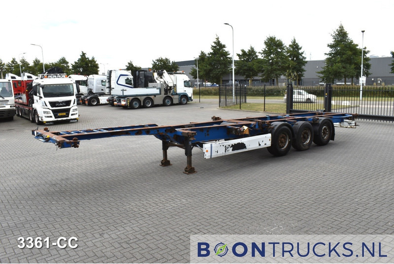 Krone SDC 27 FIXED CHASSIS | 2x20-40ft HC * 2x LIFT AXLE * BPW/DISC * NL TRAILER - Konteinerveduk/ Tõstukiga poolhaagis: pilt 4 Krone SDC 27 FIXED CHASSIS | 2x20-40ft HC * 2x LIFT AXLE * BPW/DISC * NL TRAILER - Konteinerveduk/ Tõstukiga poolhaagis: pilt 4