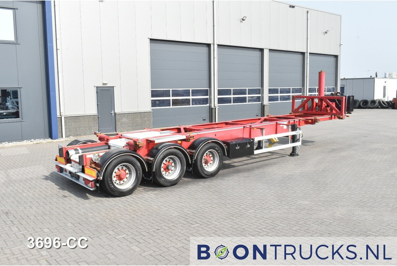 LAG O-3-CC | 30ft TIPPING CHASSIS * 24v SELF SUPPORT * BPW/DISC - Konteinerveduk/ Tõstukiga poolhaagis: pilt 1 LAG O-3-CC | 30ft TIPPING CHASSIS * 24v SELF SUPPORT * BPW/DISC - Konteinerveduk/ Tõstukiga poolhaagis: pilt 1