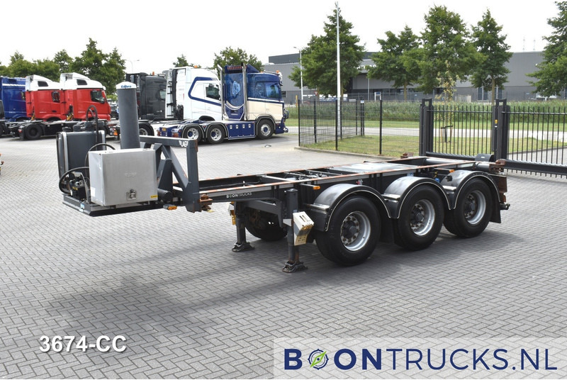 LAG O-3-CC A9 | 20ft TIPPING CHASSIS * 24v SELF SUPPORT * LIFT AXLE * BPW / DISC - Konteinerveduk/ Tõstukiga poolhaagis: pilt 5 LAG O-3-CC A9 | 20ft TIPPING CHASSIS * 24v SELF SUPPORT * LIFT AXLE * BPW / DISC - Konteinerveduk/ Tõstukiga poolhaagis: pilt 5