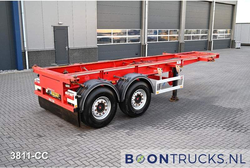 Pacton ET4 | 20ft * SAF DISC * NL TRAILER * APK 06-26 - Konteinerveduk/ Tõstukiga poolhaagis: pilt 1 Pacton ET4 | 20ft * SAF DISC * NL TRAILER * APK 06-26 - Konteinerveduk/ Tõstukiga poolhaagis: pilt 1