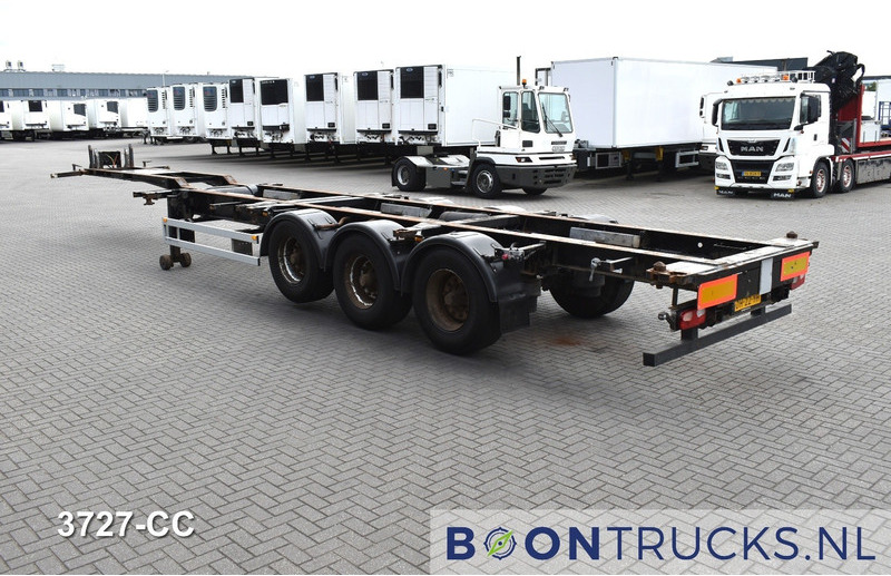Pacton T3-007 | 2x20-40-45ft HC * FIXED CHASSIS * LIFT AXLE * NL TRAILER - Konteinerveduk/ Tõstukiga poolhaagis: pilt 2 Pacton T3-007 | 2x20-40-45ft HC * FIXED CHASSIS * LIFT AXLE * NL TRAILER - Konteinerveduk/ Tõstukiga poolhaagis: pilt 2