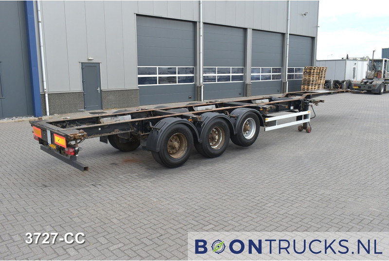 Pacton T3-007 | 2x20-40-45ft HC * FIXED CHASSIS * LIFT AXLE * NL TRAILER - Konteinerveduk/ Tõstukiga poolhaagis: pilt 1 Pacton T3-007 | 2x20-40-45ft HC * FIXED CHASSIS * LIFT AXLE * NL TRAILER - Konteinerveduk/ Tõstukiga poolhaagis: pilt 1