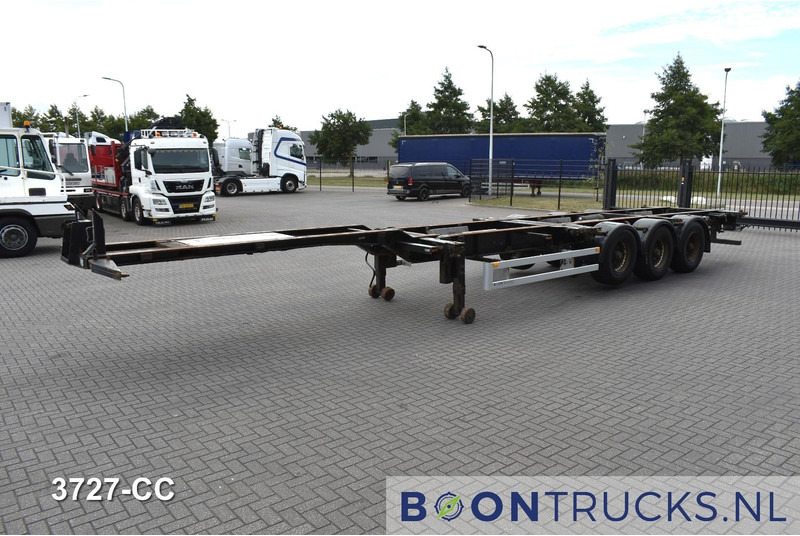 Pacton T3-007 | 2x20-40-45ft HC * FIXED CHASSIS * LIFT AXLE * NL TRAILER - Konteinerveduk/ Tõstukiga poolhaagis: pilt 4 Pacton T3-007 | 2x20-40-45ft HC * FIXED CHASSIS * LIFT AXLE * NL TRAILER - Konteinerveduk/ Tõstukiga poolhaagis: pilt 4