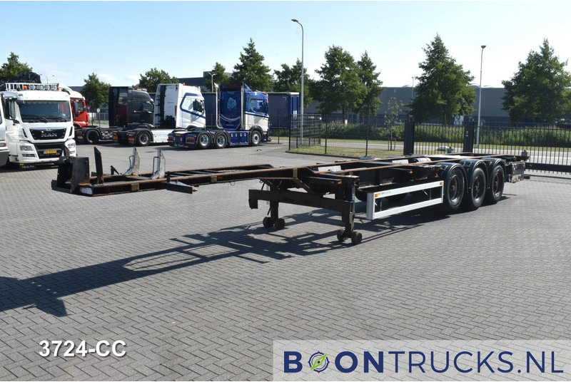 Pacton T3-007 | 2x20-40-45ft HC * LIFT AXLE * BPW * NL TRAILER - Konteinerveduk/ Tõstukiga poolhaagis: pilt 2 Pacton T3-007 | 2x20-40-45ft HC * LIFT AXLE * BPW * NL TRAILER - Konteinerveduk/ Tõstukiga poolhaagis: pilt 2