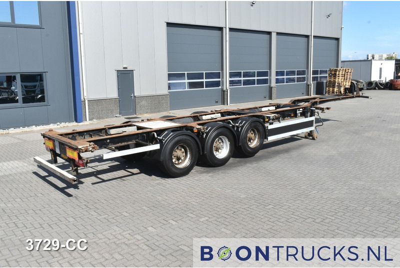 Pacton T3-007 | 2x20-40-45ft HC * LIFT AXLE * NL TRAILER * APK 11-2025 - Konteinerveduk/ Tõstukiga poolhaagis: pilt 1 Pacton T3-007 | 2x20-40-45ft HC * LIFT AXLE * NL TRAILER * APK 11-2025 - Konteinerveduk/ Tõstukiga poolhaagis: pilt 1