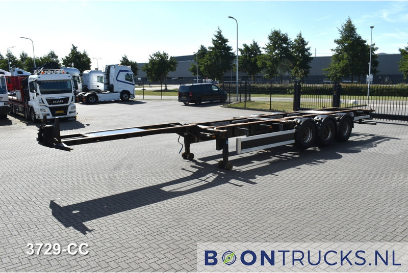 Pacton T3-007 | 2x20-40-45ft HC * LIFT AXLE * NL TRAILER * APK 11-2025 - Konteinerveduk/ Tõstukiga poolhaagis: pilt 4 Pacton T3-007 | 2x20-40-45ft HC * LIFT AXLE * NL TRAILER * APK 11-2025 - Konteinerveduk/ Tõstukiga poolhaagis: pilt 4