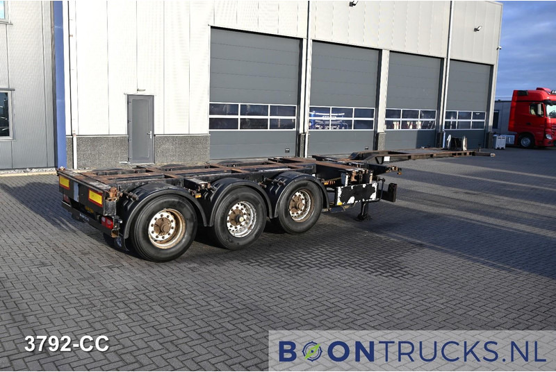 Pacton T3-010 2x20-30-40-45ft HC * 2x EXTENDABLE * 1x LIFT AXLE * NL TRAILER - Konteinerveduk/ Tõstukiga poolhaagis: pilt 1 Pacton T3-010 2x20-30-40-45ft HC * 2x EXTENDABLE * 1x LIFT AXLE * NL TRAILER - Konteinerveduk/ Tõstukiga poolhaagis: pilt 1