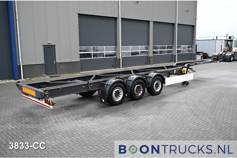 Schmitz Cargobull SCF 24 FIXED CHASSIS | 45ft HC * DISC BRAKES * 4350 Kg * NL TRAILER * APK 12-2026 - Konteinerveduk/ Tõstukiga poolhaagis: pilt 1 Schmitz Cargobull SCF 24 FIXED CHASSIS | 45ft HC * DISC BRAKES * 4350 Kg * NL TRAILER * APK 12-2026 - Konteinerveduk/ Tõstukiga poolhaagis: pilt 1