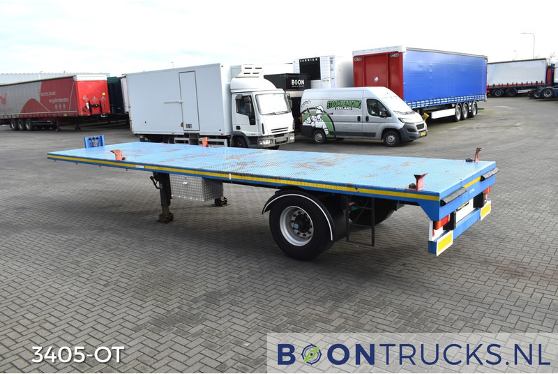 Schmitz Cargobull SKO 10 PLATTE BAK | TWISTLOCKS 20ft * L 900 cm * KENTEKEN LANGZAAM VERKEER - Platvorm/ Madelpoolhaagis: pilt 3 Schmitz Cargobull SKO 10 PLATTE BAK | TWISTLOCKS 20ft * L 900 cm * KENTEKEN LANGZAAM VERKEER - Platvorm/ Madelpoolhaagis: pilt 3