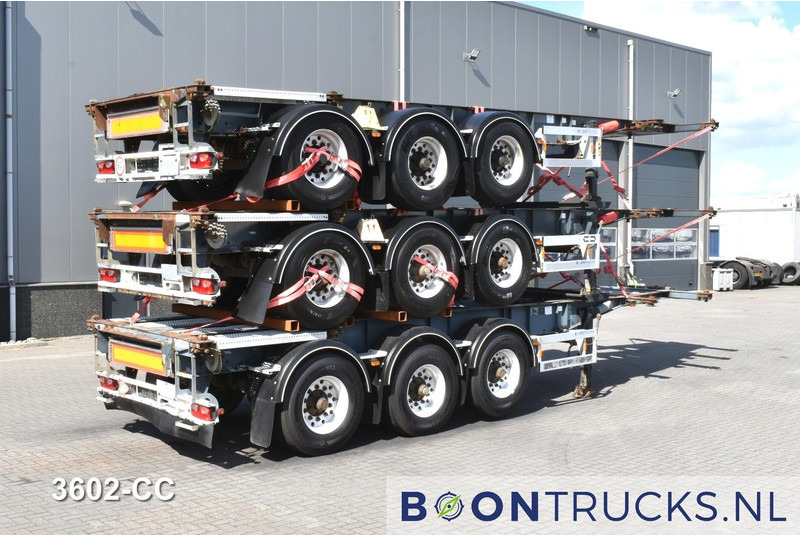 Van Hool 3B0071 STACK PRICE € 11500 | 20-30ft * ADR: FL, AT, OX * 3840 KG * LIFT AXLE - Konteinerveduk/ Tõstukiga poolhaagis: pilt 1 Van Hool 3B0071 STACK PRICE € 11500 | 20-30ft * ADR: FL, AT, OX * 3840 KG * LIFT AXLE - Konteinerveduk/ Tõstukiga poolhaagis: pilt 1