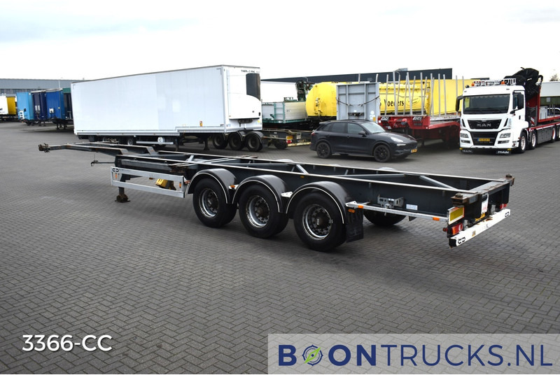 Van Hool 3B2015 FIXED CHASSIS | 2x20-40ft HC * 4600 Kg * NL TRAILER - Konteinerveduk/ Tõstukiga poolhaagis: pilt 2 Van Hool 3B2015 FIXED CHASSIS | 2x20-40ft HC * 4600 Kg * NL TRAILER - Konteinerveduk/ Tõstukiga poolhaagis: pilt 2