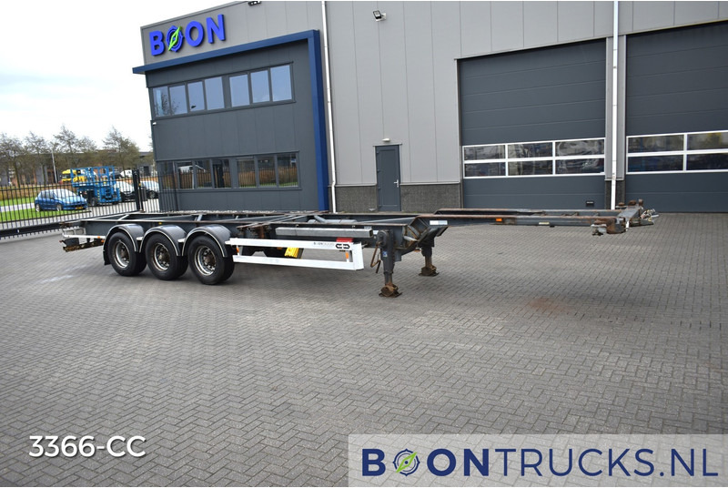Van Hool 3B2015 FIXED CHASSIS | 2x20-40ft HC * 4600 Kg * NL TRAILER - Konteinerveduk/ Tõstukiga poolhaagis: pilt 3 Van Hool 3B2015 FIXED CHASSIS | 2x20-40ft HC * 4600 Kg * NL TRAILER - Konteinerveduk/ Tõstukiga poolhaagis: pilt 3