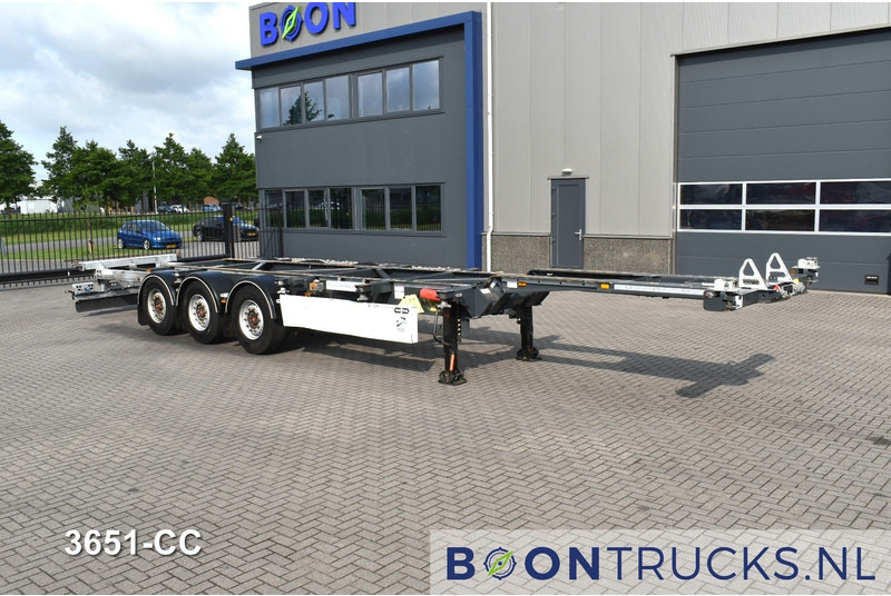 Van Hool A3C002 2x20-30-40-45ft HC * LIFT AXLE * SAF / DISC * EXTENDABLE REAR - Konteinerveduk/ Tõstukiga poolhaagis: pilt 4 Van Hool A3C002 2x20-30-40-45ft HC * LIFT AXLE * SAF / DISC * EXTENDABLE REAR - Konteinerveduk/ Tõstukiga poolhaagis: pilt 4